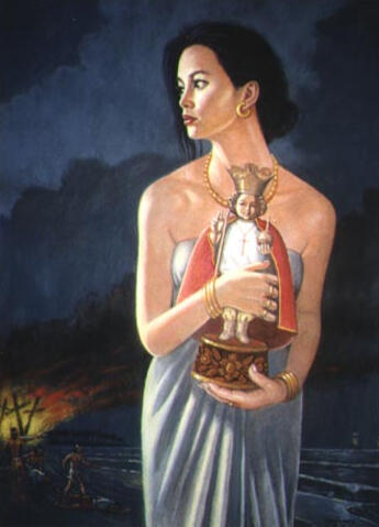 Sto. Nino and Queen Juana