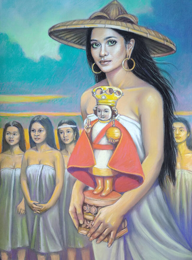 Sto. Nino and Queen Juana