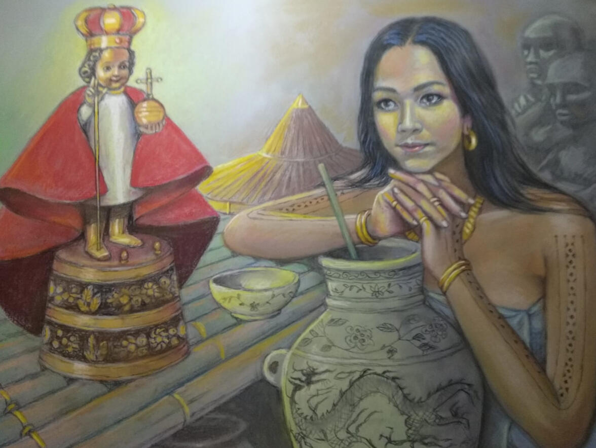 Sto. Nino and Queen Juana