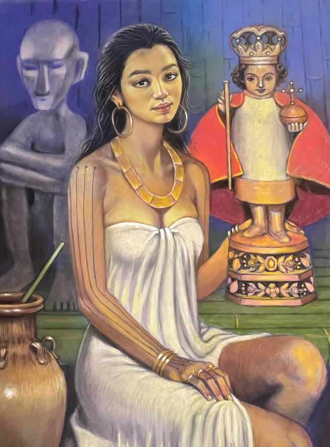 Sto. Nino and Queen Juana