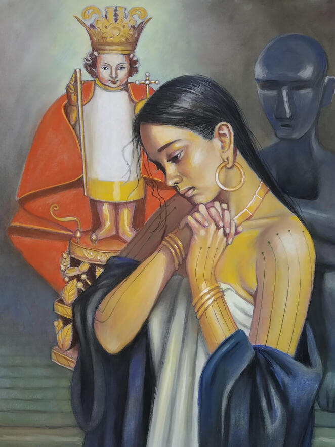 Sto. Nino and Queen Juana