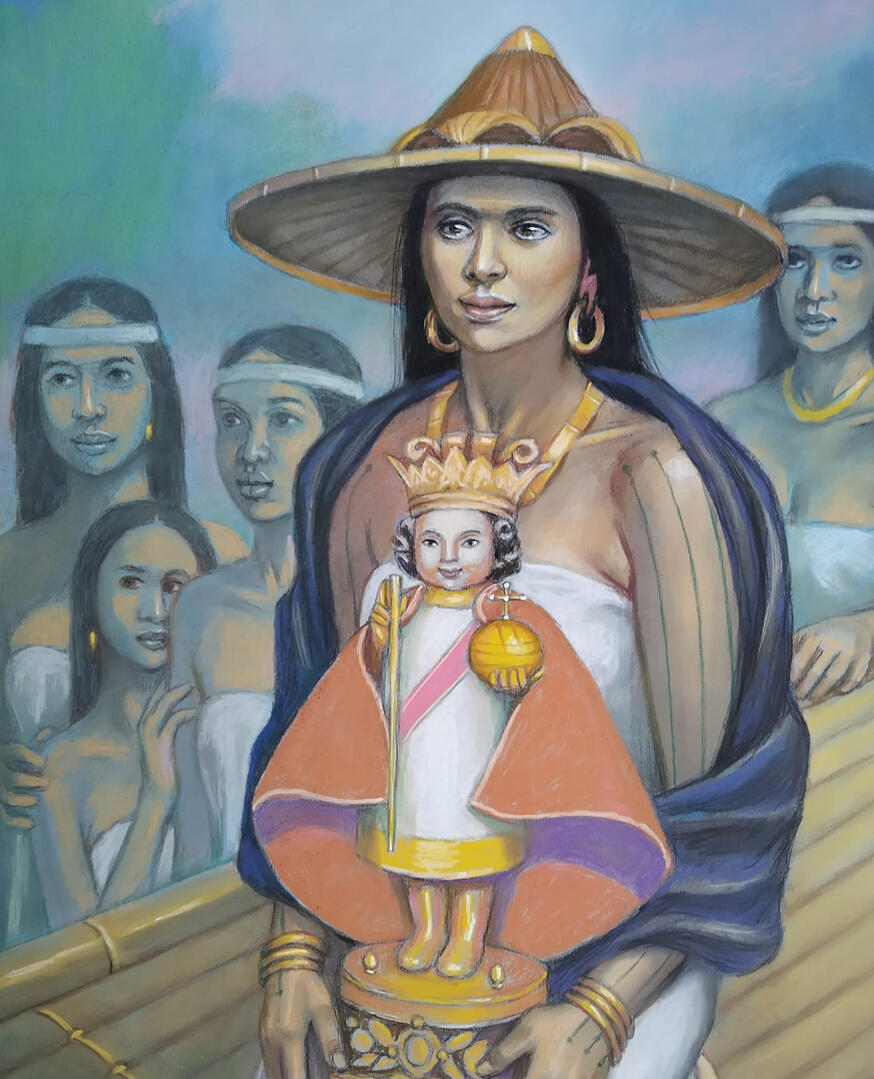 Sto. Nino and Queen Juana