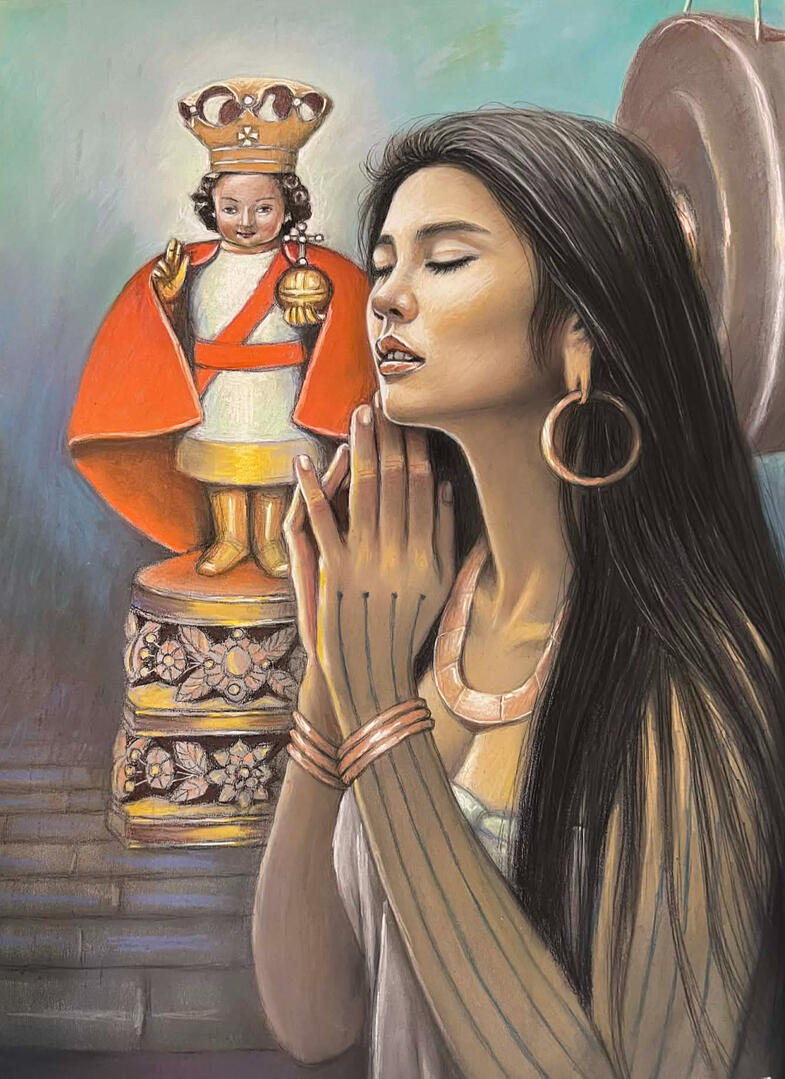Sto. Nino and Queen Juana